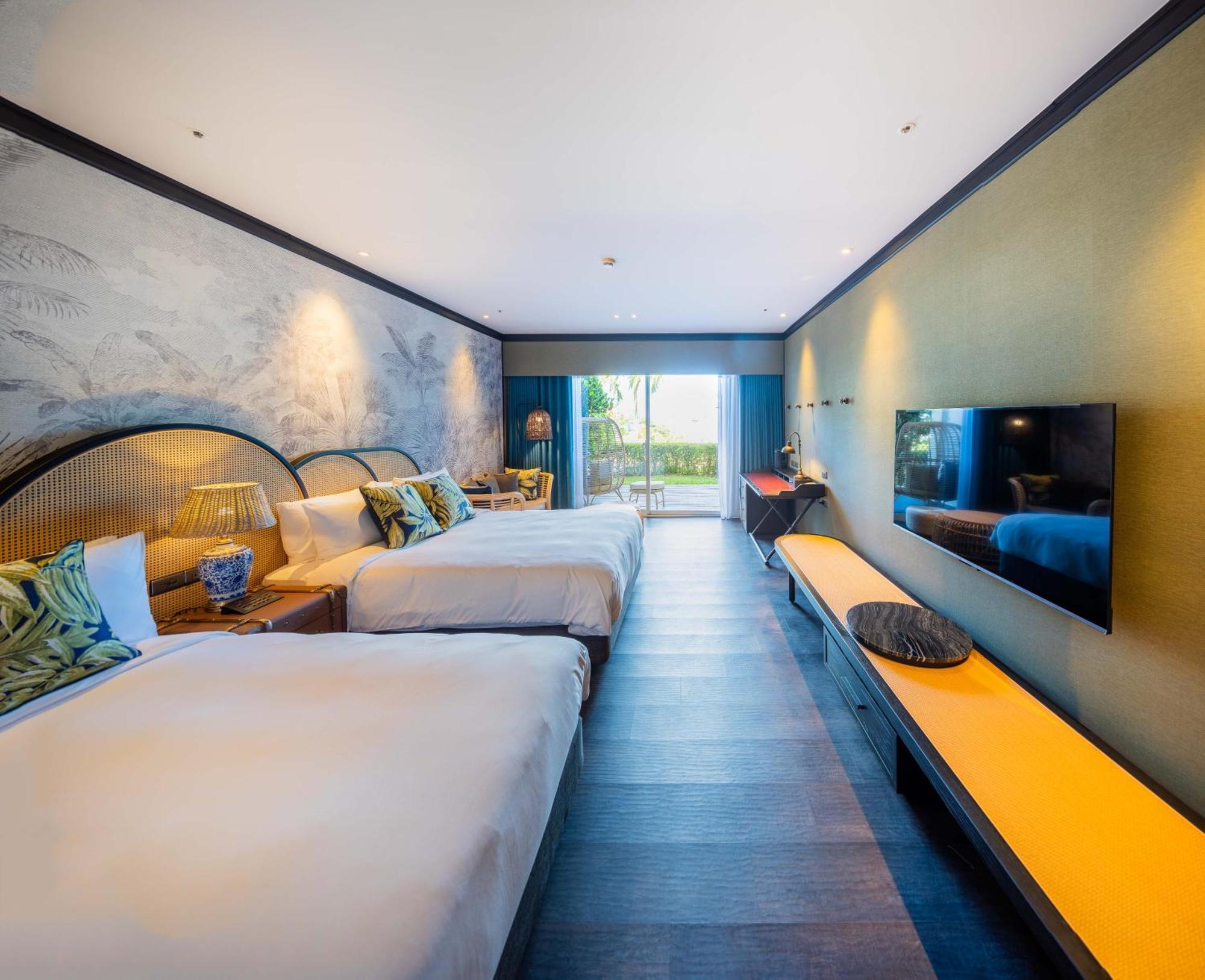 โรงแรมฟาร์กลอรี่ Yanliau ภายนอก รูปภาพ Deluxe Pool Access